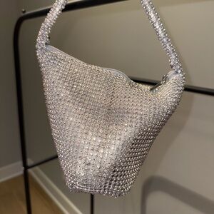 Faux Diamond Purse